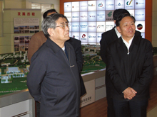 2010年4月 中国物流与采购联合会会长陆江莅临集团指导工作